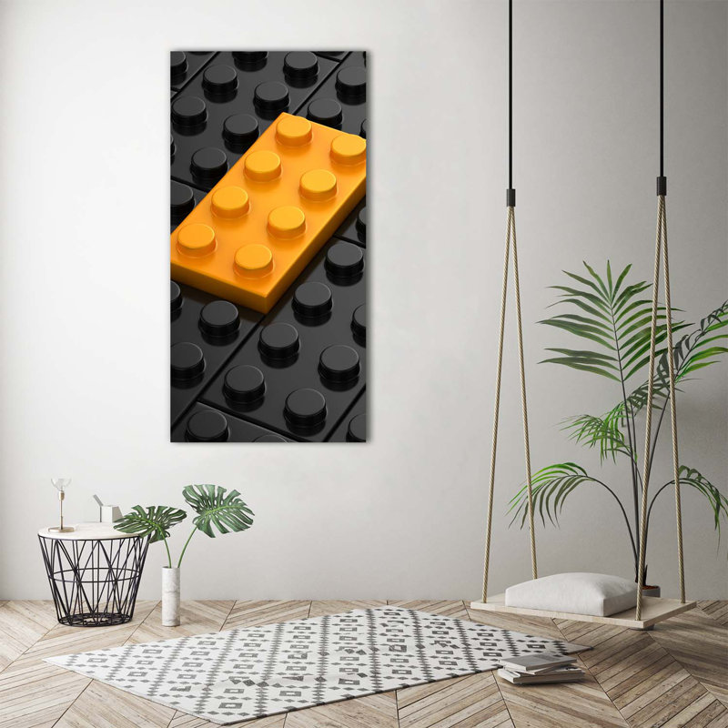 Lego Bricks - Wrapped Canvas Print