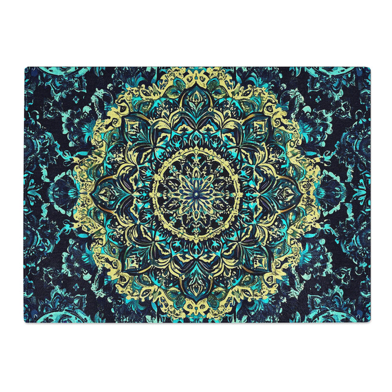 Wonderful Mandala Vol.3  Glass Chopping Board