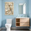 Bath & Laundry, cerf lisant un journal dans une salle de bain-2088338771