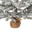 Flocked Anoka Pine 2' Artificial Christmas Tree