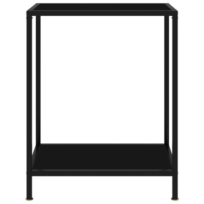 Caspar Glass Top Console Table