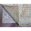 Tapis de couloir oriental 2 pi 9 po x 9 pi 6 po brun amande, motif angus afghan Oushak avec motif de feuilles, teinture végétale, noué à la main 100% laine