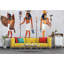 Autocollant égyptien égyptien, autocollant égyptien, art mural Pharaon, décoration murale déesse, murale de salon Boho-107313244