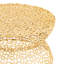 Nova Artisan Mesh Carved Designer Coffee Table-2122090840