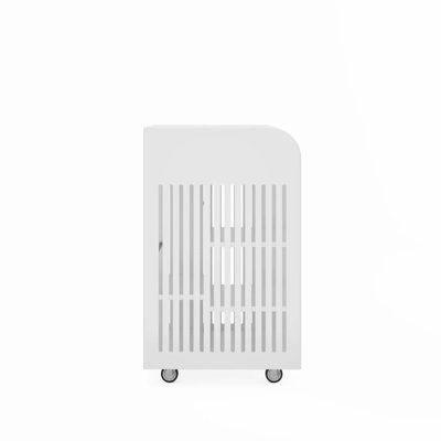 Chariot pour îlot de cuisine à 4 niveaux avec étagère à épices et roulettes verrouillables, îlots de rangement pour cuisine simple