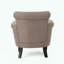 Fauteuil club - garniture cloutée et accoudoirs roulés-1074189604