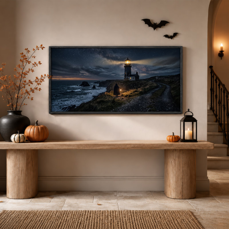 Art mural sur toile Halloween, 40“W x 20”H