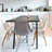 Edgewater Transparent Armless Dining Side Chairs with Wire Base-744451500-744451503-744451473