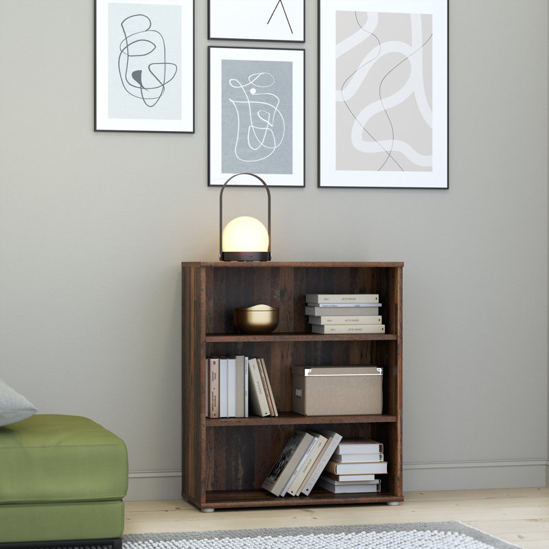 Belniak Standard Bookcase, (2 Shelves) 85.40"H x 72.60"W x 34"D