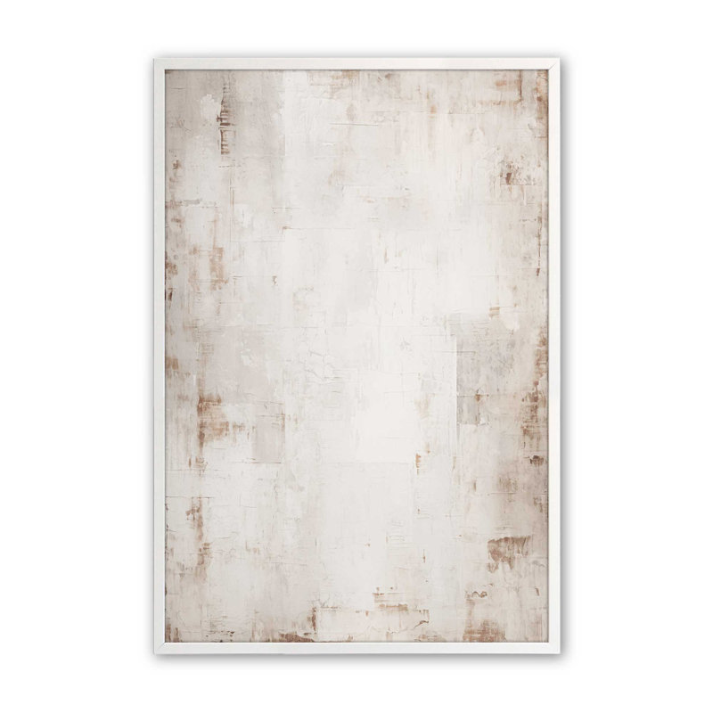 Parchemin du temps, Cadre simple blanc opaque, H 15 po x l 12 po
