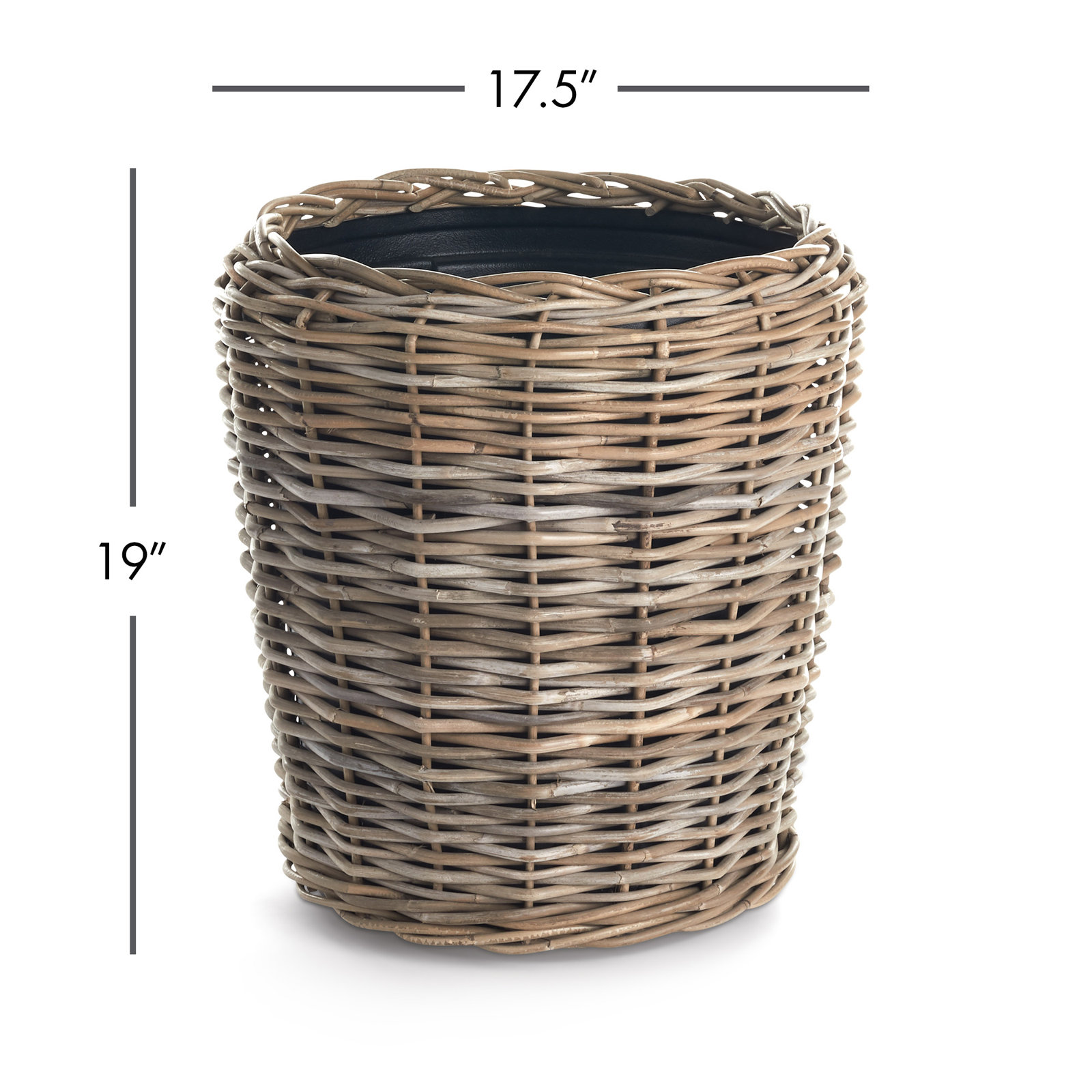 Sedona Pot Planter, 19" H x 17.75" W x 17.75" D