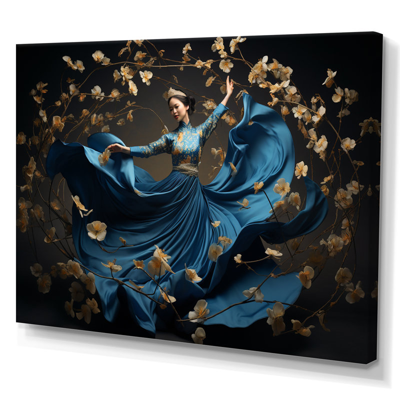 Elegant Rhythm Dancers I, H 34 po x l 44 po x P 1,5 po, Toile tendue