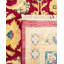 Tapis bleu sarcelle / rouge / jaune noué à la main de conception unique 8 pi 2 po x 10 pi 6 po Keenan