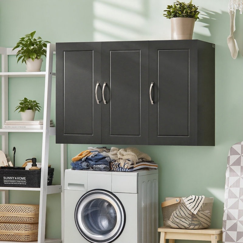 Kilgore Bathroom Cabinet, Black