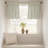 Kitchen Curtains Striped Tier Cafe Curtains Farmhouse Small Curtains-973670438-973670440
