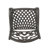 Of 2 Cast Aluminum Chairs, Copper Patina, Rust, Comfortable Seating, Cloud-Like Back, Patio Use 2 Dining Finish, Comfy Seat, ,