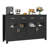 55.1" Nostrand 4 Door Accent Cabinet-909011739