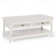 Raby 44" Boho Coffee Table with 2 Natural Rattan Drawers and Storage
