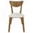 Off-White And Chestnut 5-Piece Dining Set