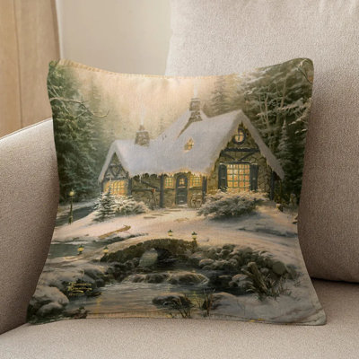 Coussin décoratif Thomas Kinkade