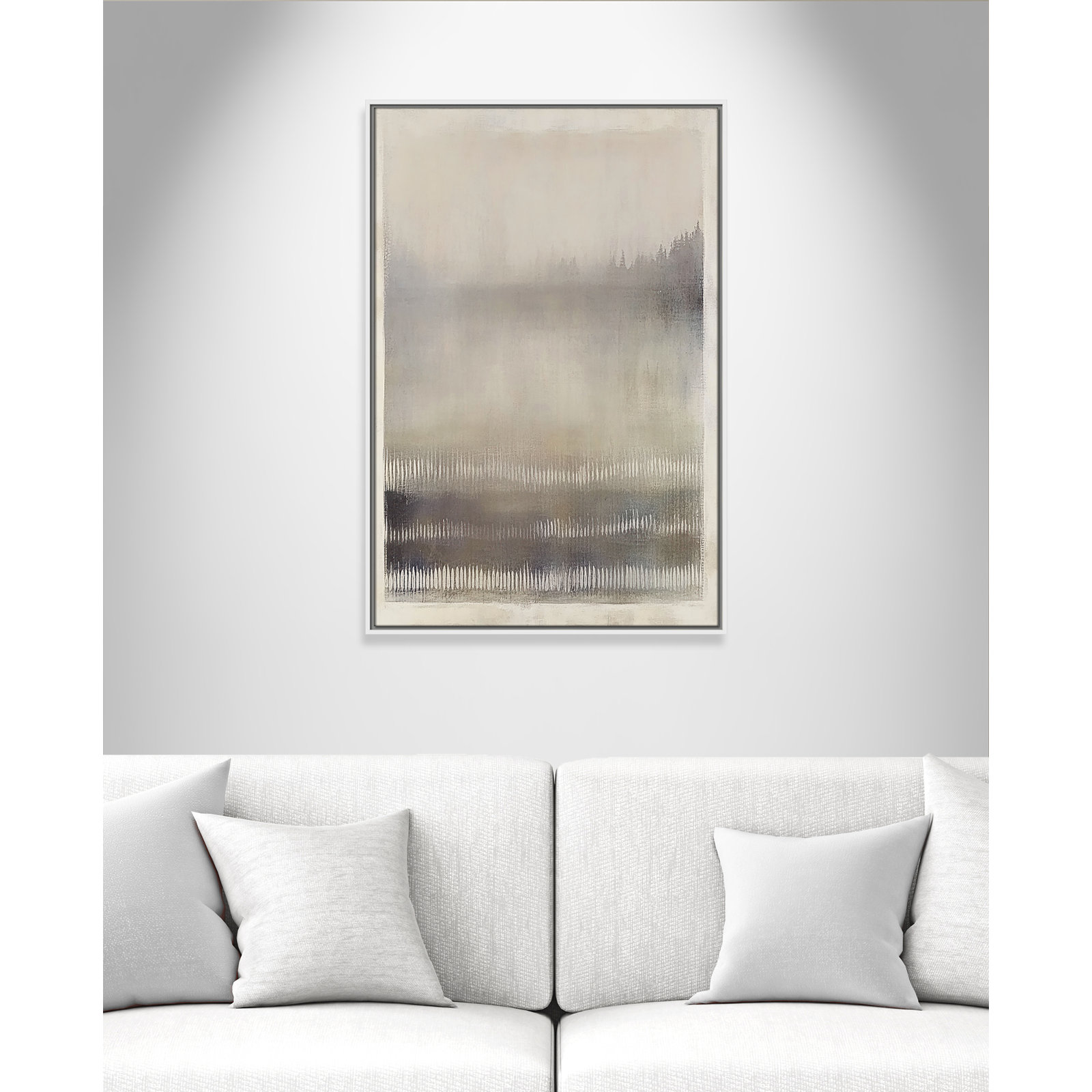 Balanced Silence III Print by Irena Orlov, 37.5" H x 25.5" W, White Floater