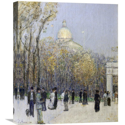 " Boston Commons " by Childe Hassam
