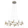 Nexus 12-Light Unique Wagon Wheel LED Chandelier