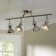 Roupen 4 -Light Fixed Track Track Kit with Dimmable and Adjustable Head