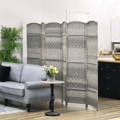 Sharod Panel Solid Wood Folding Room Divider