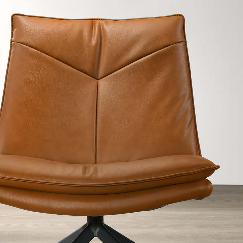 Élégante chaise pivotante en cuir Urban Vegan