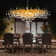 Akari Tree Branch Teardrop Chandelier Lighting, L48"