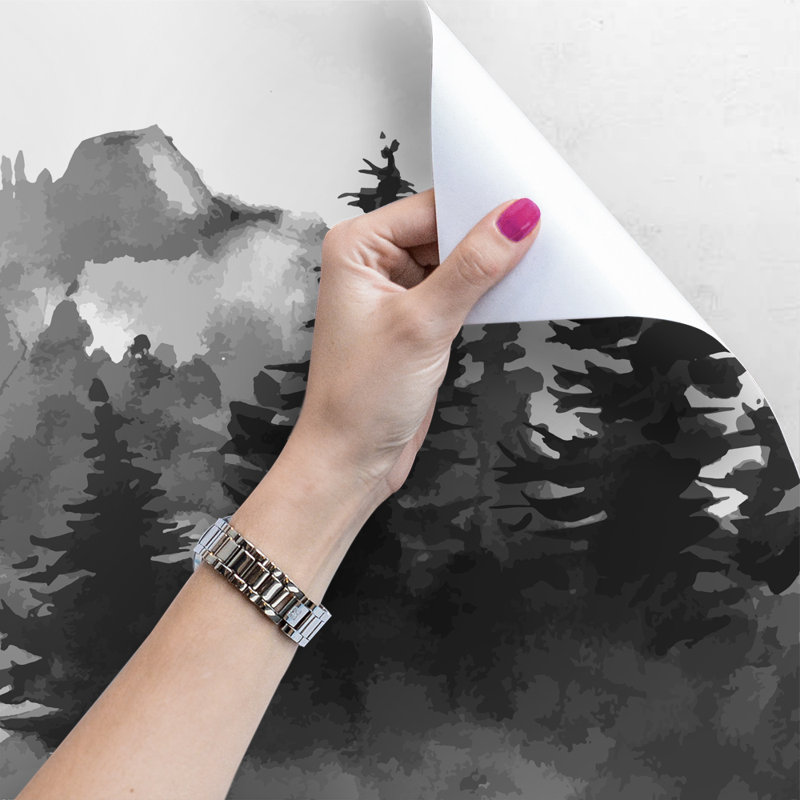 Brit Matte Peel and Stick Mural, 416 x 254cm