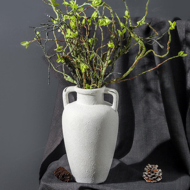 Vase en céramique avec poignées
