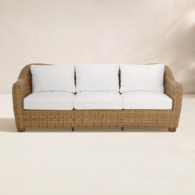 Melbourne 81" Acacia Patio Sofa