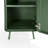 Set of 2 Modern Metal Accent Cabinet 54.13" H with Hanging Rod & Shelves Tall Freestanding Wardrobe Storage Locker-968243554