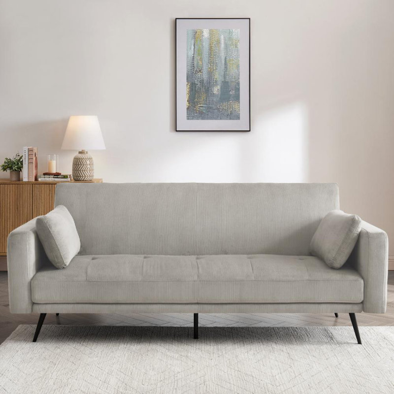 Tudor 3 Seater Sofa Bed, Beige