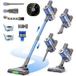 Aspirateur-balai ultra-léger avec brosses 2-en-1 Teendow