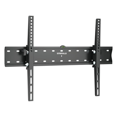 Support pour téléviseur inclinable noir ProMount pour écrans de 37 po à 85 po, peut supporter jusqu'à 88 lb.