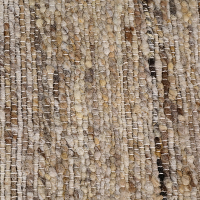 Fidel Wool Bench, Natural