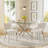  Round Glass Pedestal Dining Set-1152120749-1152120750-1150474000