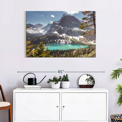 Alvord Glacier Park Mountain Scene