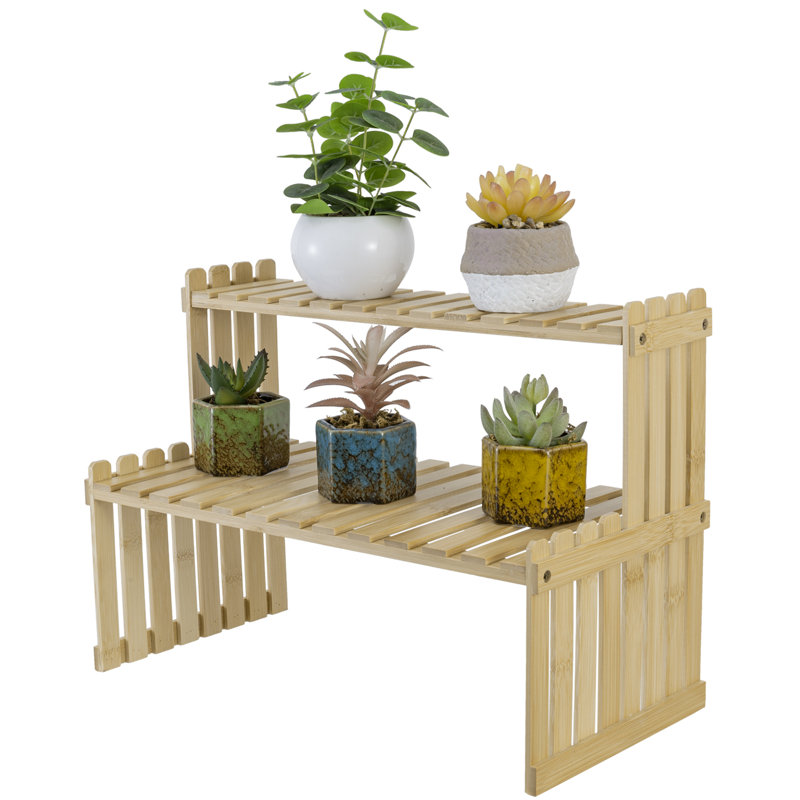 Wood Plant Stand