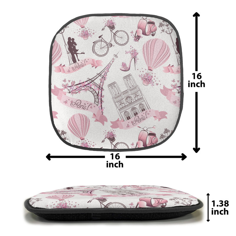 Outdoor 1.38'' Dining Chair Seat Cushion