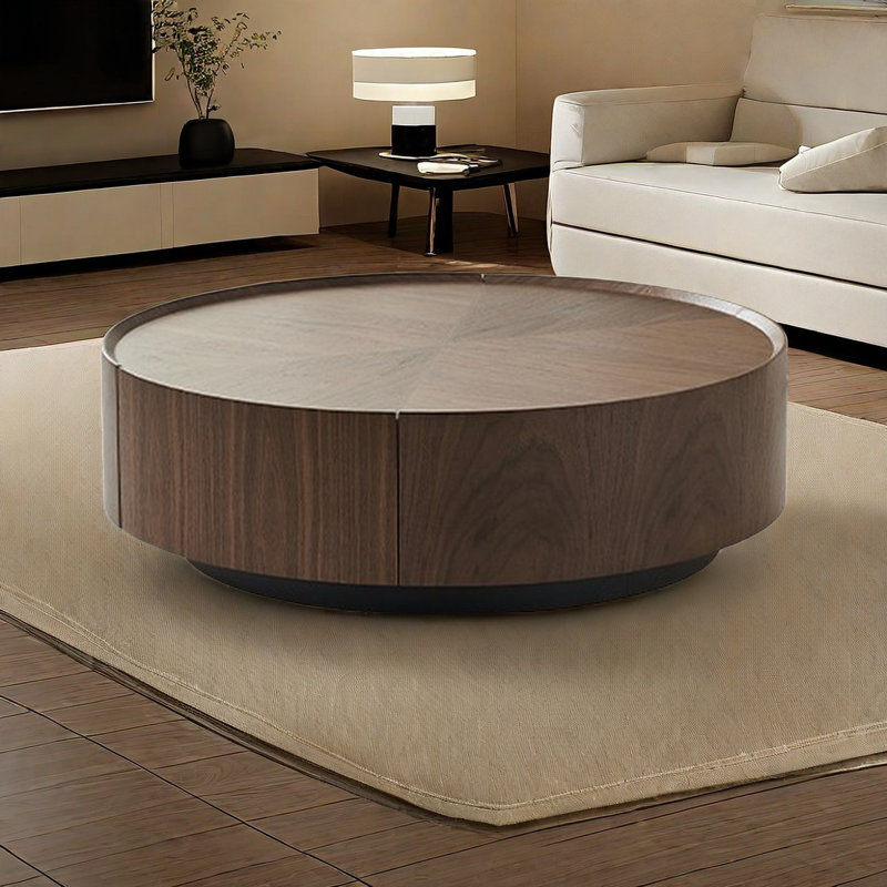 Table basse Minimalist, 12.6" H x 35.4" L x 35.4" W