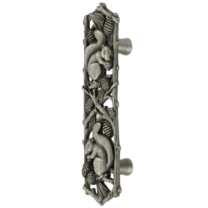 Woodland II Novelty Pull, Antique Pewter