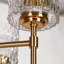 Lustre moderne 6 lumières à abat-jour Eton