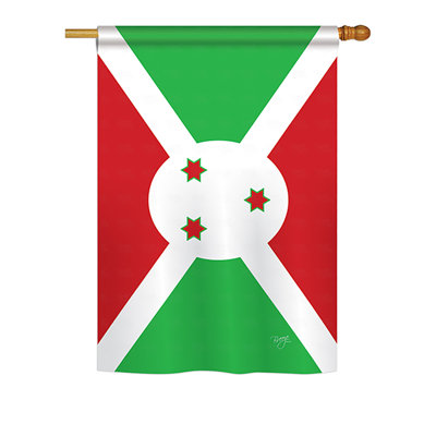Double Sided Polyester House Flag