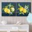 Lemon Squeeze I - ensemble de 2 reproductions d'art sur toile tendue-393259273