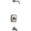 Margaux® Rite-Temp Bath And Shower Valve Trim with Lever Handle And NPT Spout, Less Showerhead-93564106-124966827