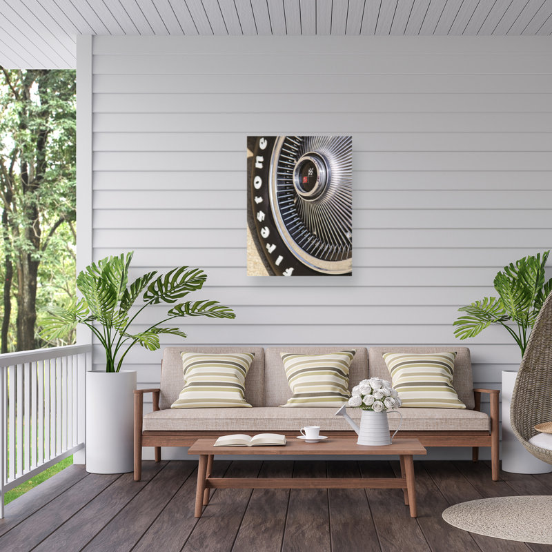 Belles roues! Décoration murale d'extérieur, L 18 po x H 24 po